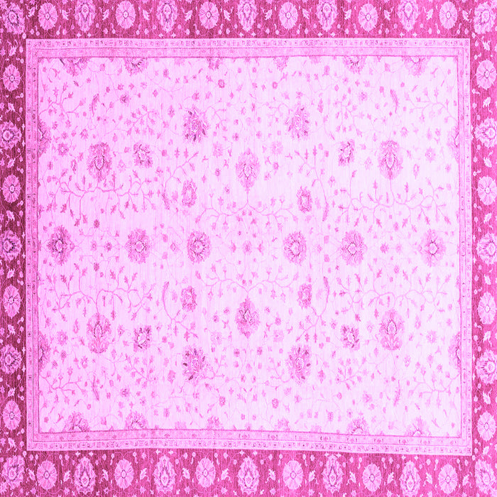 Square Oriental Purple Modern Rug, abs3646pur