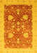 Machine Washable Oriental Yellow Modern Rug, wshabs3647yw