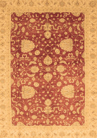 Oriental Brown Modern Rug, abs3647brn