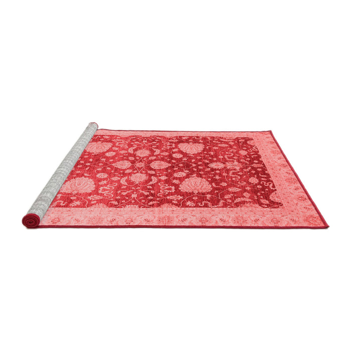 Modern Red Washable Rugs