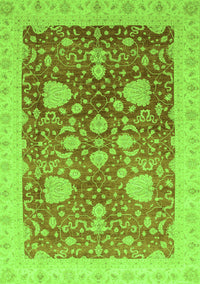 Oriental Green Modern Rug, abs3647grn