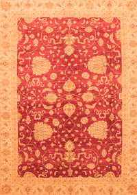 Oriental Orange Modern Rug, abs3647org