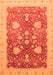 Oriental Orange Modern Rug, abs3647org