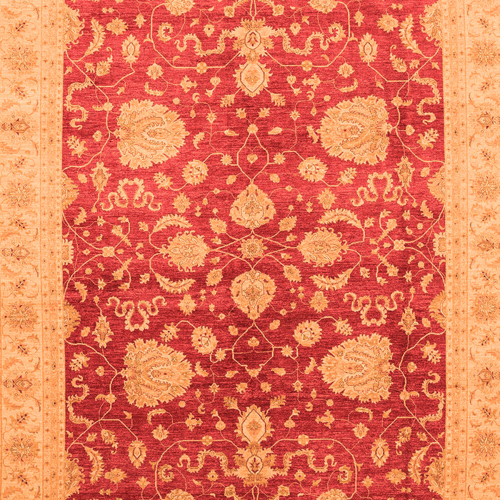 Oriental Orange Modern Rug, abs3647org
