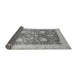 Sideview of Oriental Gray Modern Rug, abs3647gry