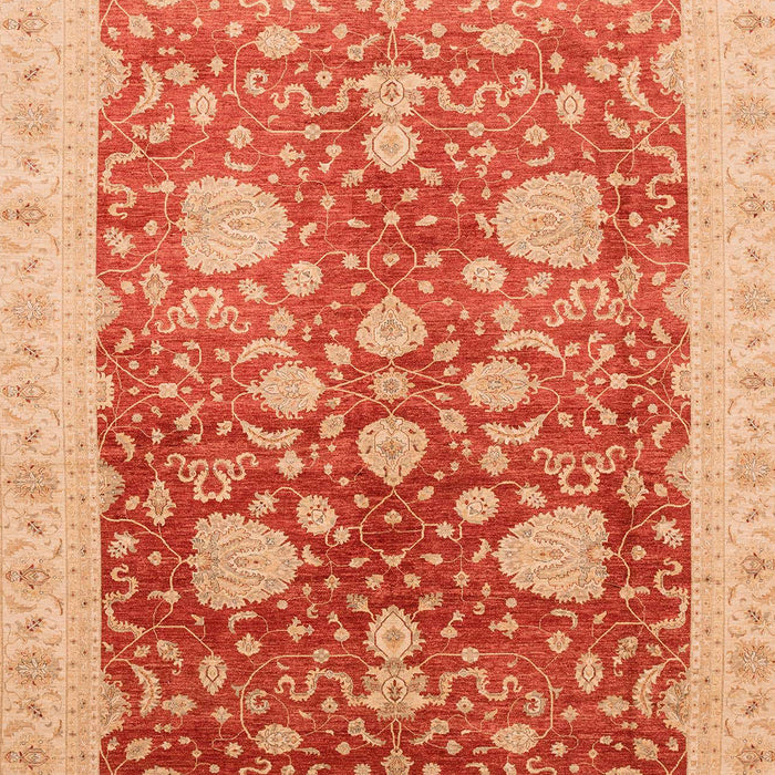 Machine Washable Abstract Scarlet Red Rug, wshabs3647