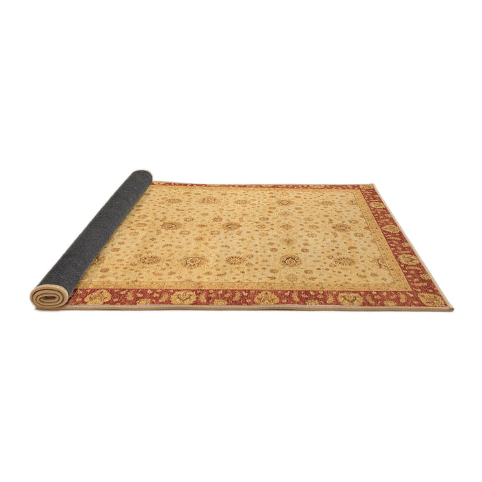 Sideview of Oriental Brown Modern Rug, abs3648brn