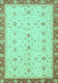 Oriental Turquoise Modern Rug, abs3648turq