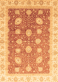 Oriental Brown Traditional Rug, abs3649brn