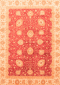 Oriental Orange Traditional Rug, abs3649org