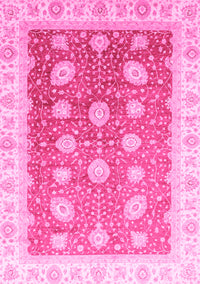 Oriental Pink Traditional Rug, abs3649pnk