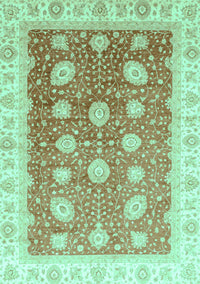 Oriental Turquoise Traditional Rug, abs3649turq