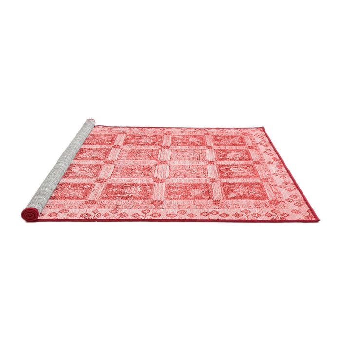 Modern Red Washable Rugs