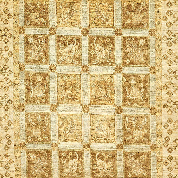 Abstract Yellow Modern Rug, abs364