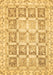 Abstract Brown Modern Rug, abs364brn