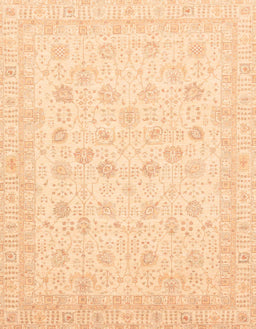 Abstract Brown Gold Oriental Rug, abs3650