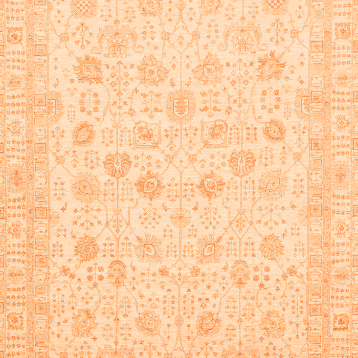 Oriental Orange Traditional Rug, abs3650org