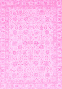 Oriental Pink Traditional Rug, abs3650pnk