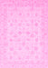 Oriental Pink Traditional Rug, abs3650pnk