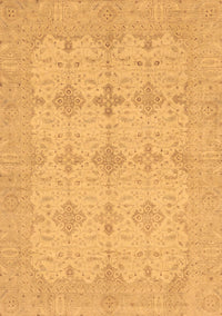 Abstract Brown Modern Rug, abs3651brn