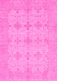 Abstract Pink Modern Rug, abs3651pnk