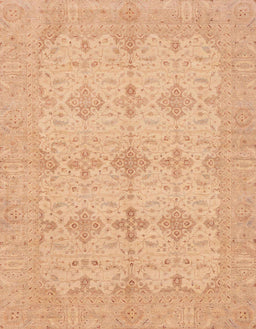 Abstract Mango Orange Modern Rug, abs3651