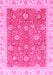 Oriental Pink Traditional Rug, abs3652pnk