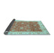 Sideview of Oriental Light Blue Traditional Rug, abs3652lblu