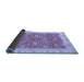 Sideview of Oriental Blue Traditional Rug, abs3652blu