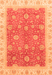 Oriental Orange Traditional Rug, abs3652org