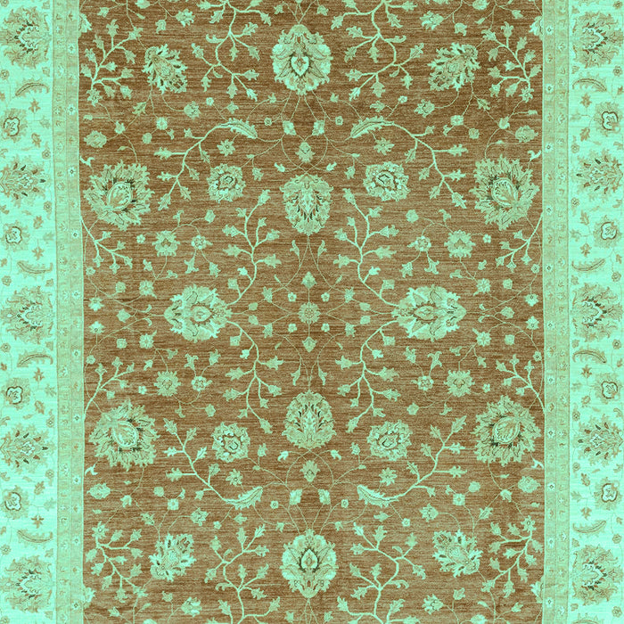 Oriental Turquoise Traditional Rug, abs3652turq
