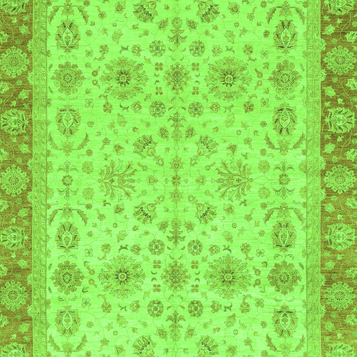 Oriental Green Traditional Rug, abs3653grn