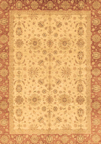 Oriental Brown Traditional Rug, abs3653brn