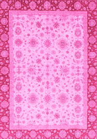 Abstract Pink Modern Rug, abs3654pnk