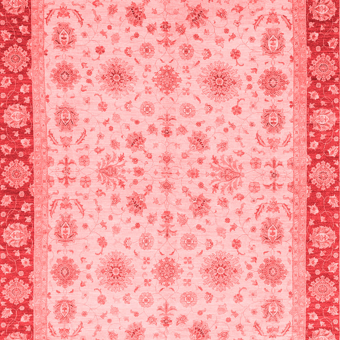 Machine Washable Abstract Red Modern Rug, wshabs3654red