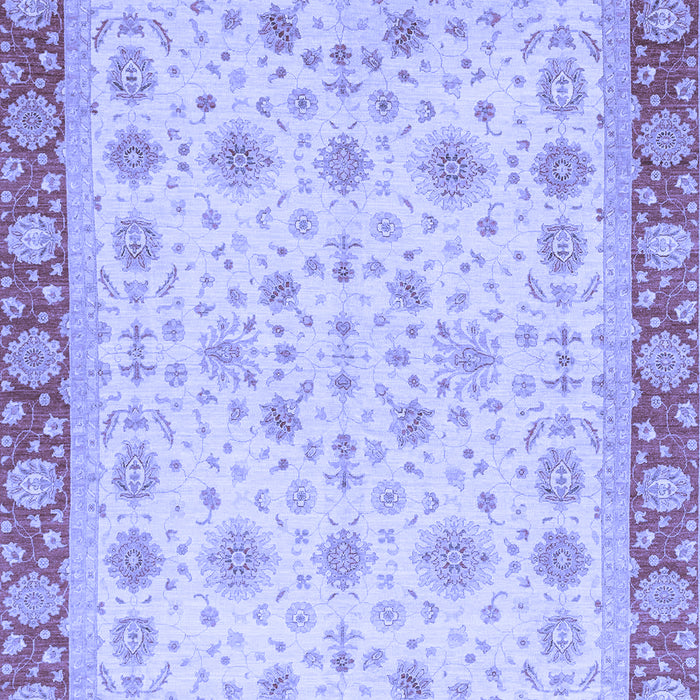 Machine Washable Abstract Blue Modern Rug, wshabs3654blu