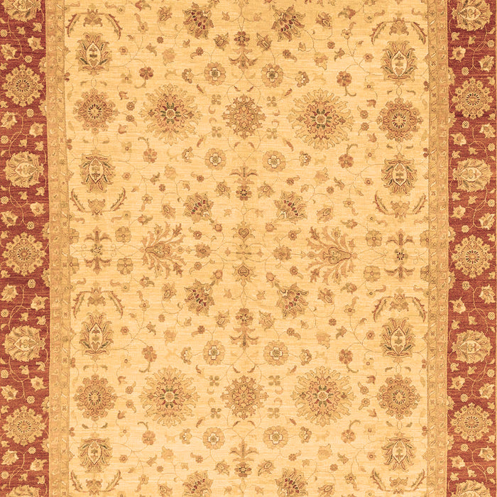Machine Washable Abstract Brown Modern Rug, wshabs3654brn
