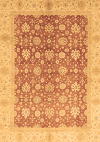 Oriental Brown Traditional Rug, abs3655brn