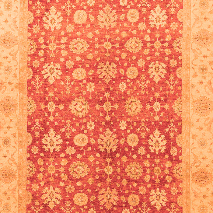 Oriental Orange Traditional Rug, abs3655org