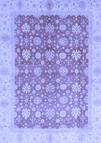 Oriental Blue Traditional Rug, abs3655blu