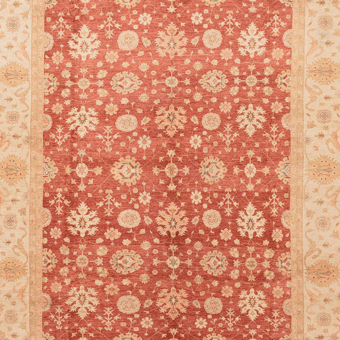 Machine Washable Abstract Bright Orange Rug, wshabs3655