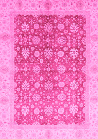 Oriental Pink Traditional Rug, abs3655pnk