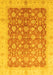 Oriental Yellow Traditional Rug, abs3655yw