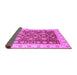 Sideview of Oriental Purple Traditional Rug, abs3656pur