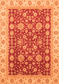 Oriental Orange Traditional Rug, abs3656org