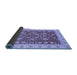 Sideview of Oriental Blue Traditional Rug, abs3656blu