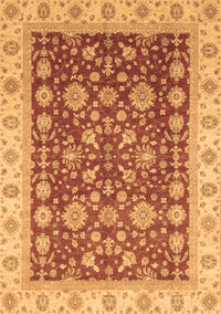 Oriental Brown Traditional Rug, abs3656brn