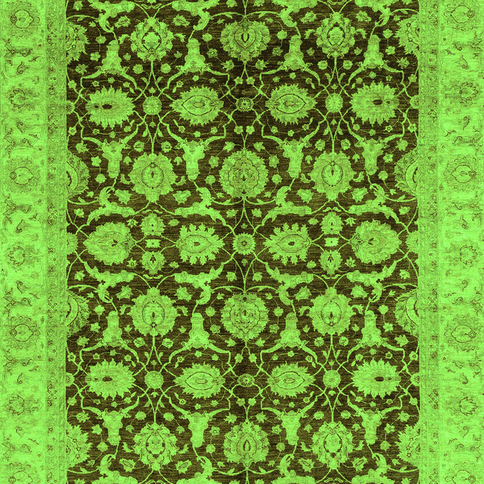 Oriental Green Traditional Rug, abs3657grn