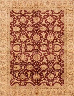 Abstract Orange Oriental Rug, abs3657