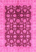 Oriental Pink Traditional Rug, abs3657pnk